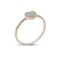Ring Buonocore Woman in Rose Gold Diamante 0.14 Ct 125A01DP - 125A01DP